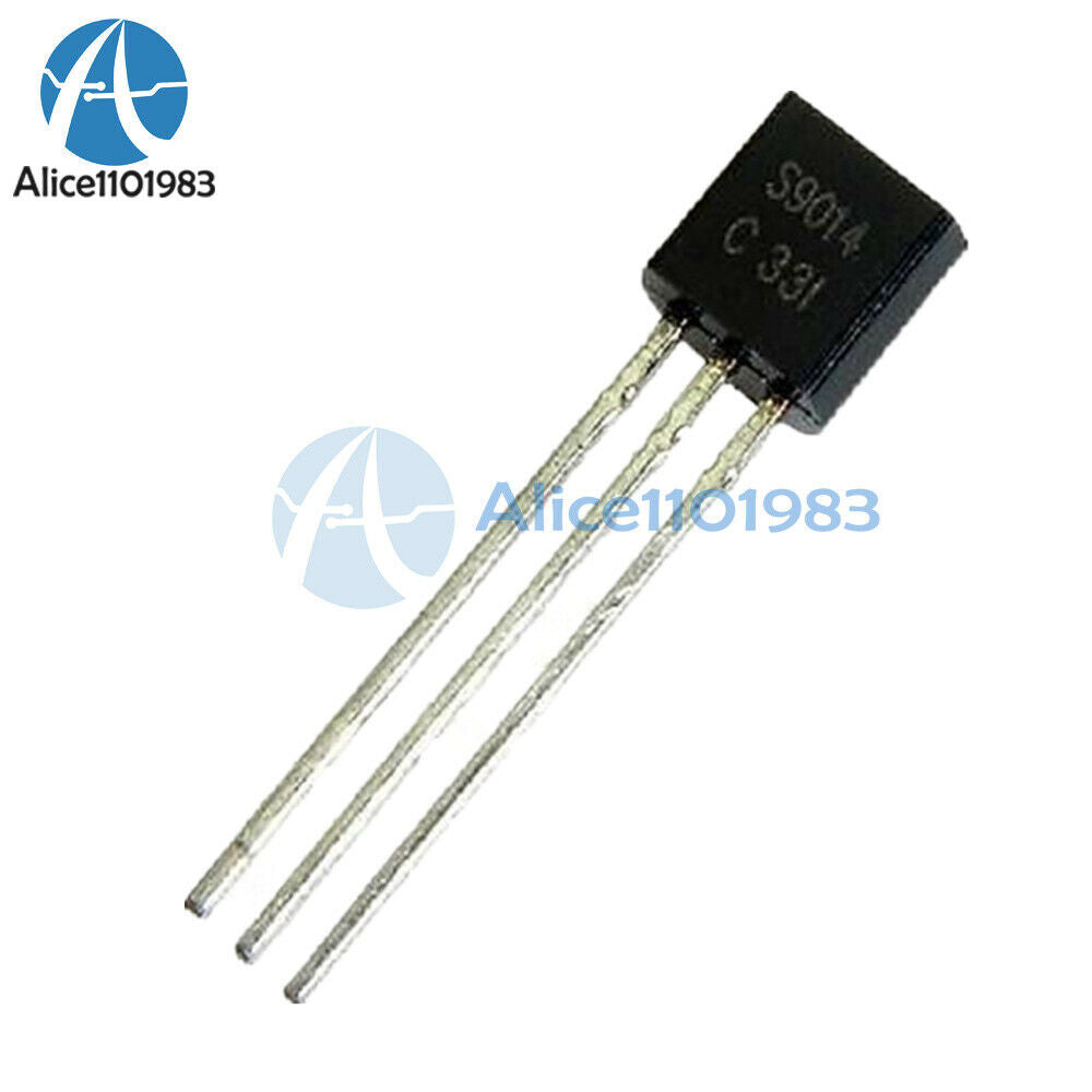 100PCS S9014 S9014C TO-92 NPN 50V 0.1A Transistor S9014 NEW