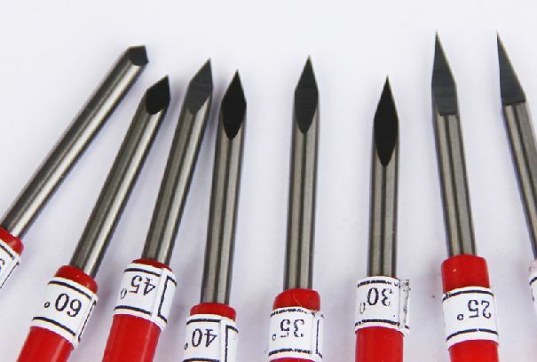 5x 15° Degree Hi Quality Carbide Steel CNC Router Pyramid engraving Bits US