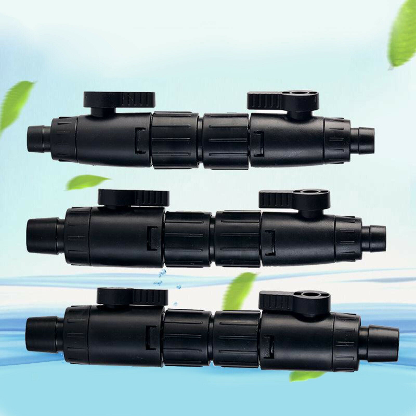 Quick Release Double Tap 12-16mm Control Valve, Quick Disconnect Filter Flow