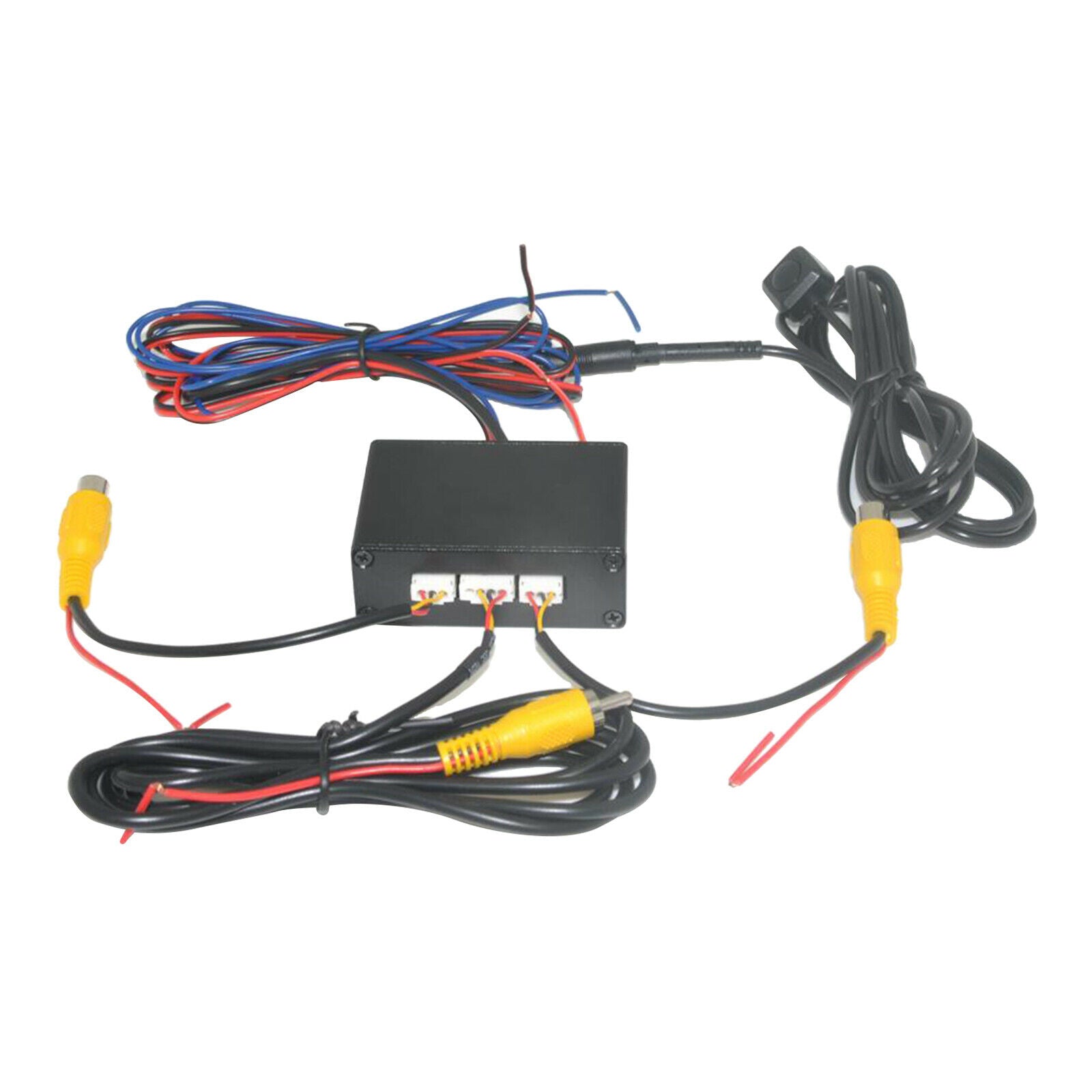 2 Way Car Cameras Switch Control Box fit for Front/Rear View Parking Camera