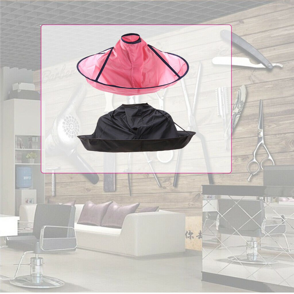 2x Hair Cutting Cape Hair Catcher Salon Barber Salon and Home Stylists Using