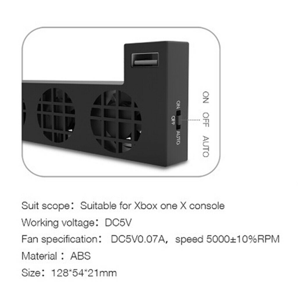 Newest Cooling Fan Cooler Intelligent Cooling System For   Game Console