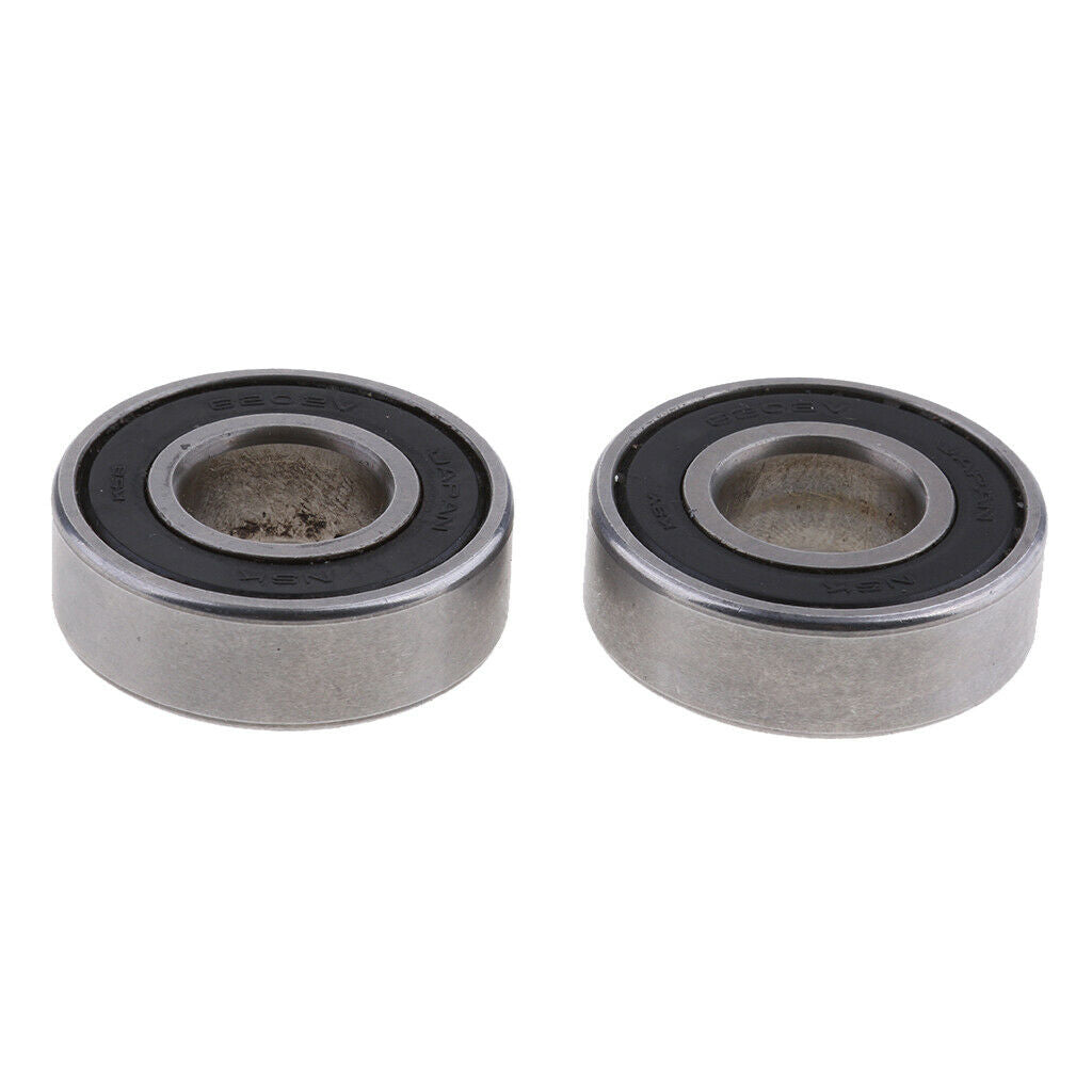 2 Pieces Universal Rear Wheel Bearing 15mm Inner Diameter