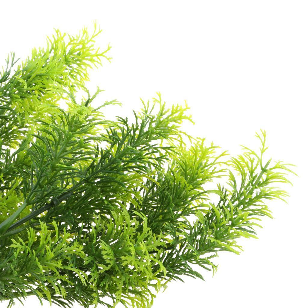 6x Artificial 30cm Plastic Cedar Tree Indoor Decorative Outdoor Realistic