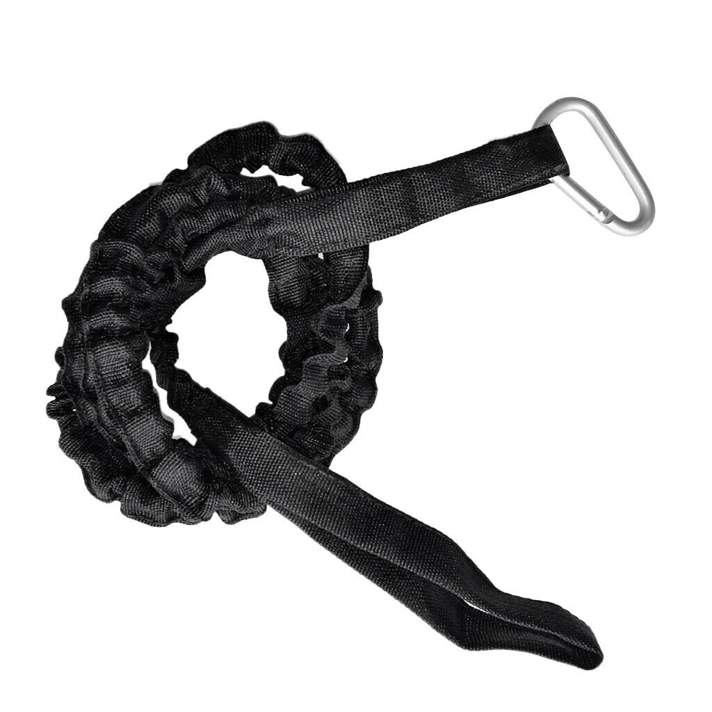 Set of 2 Durable Paddle Leash Inflatable Boat Safety Fishing Rod Keeper