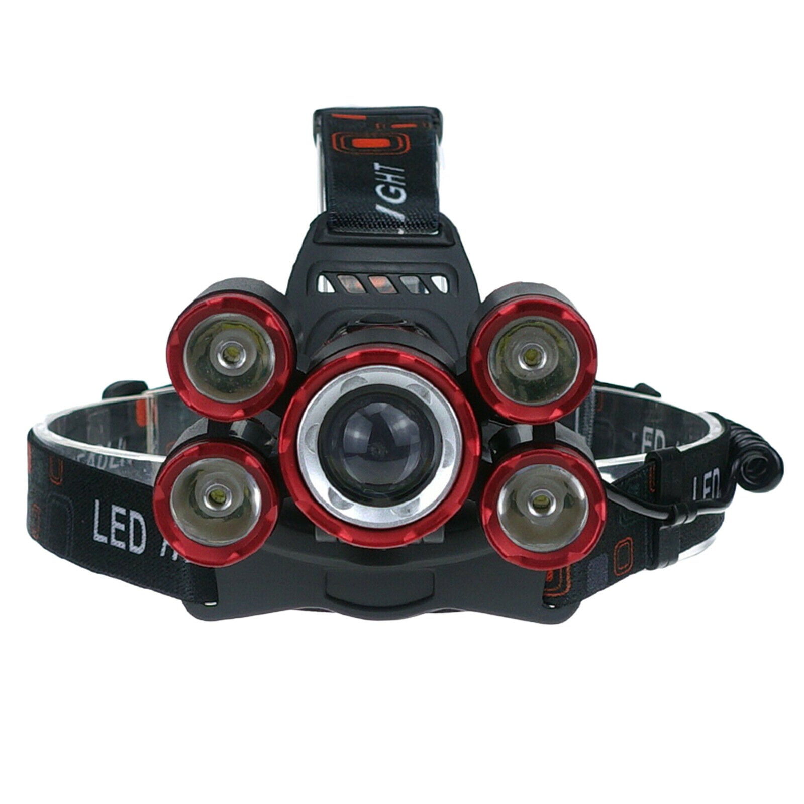 Powerful LED Headlamp Zoomable Headlight Hiking Head Lamp Torch Emergency