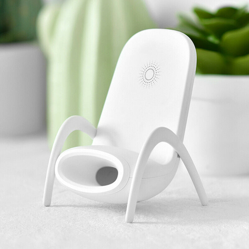 Portable Mini Chair Wireless Charger Supply For All Phones With Musical Speaker