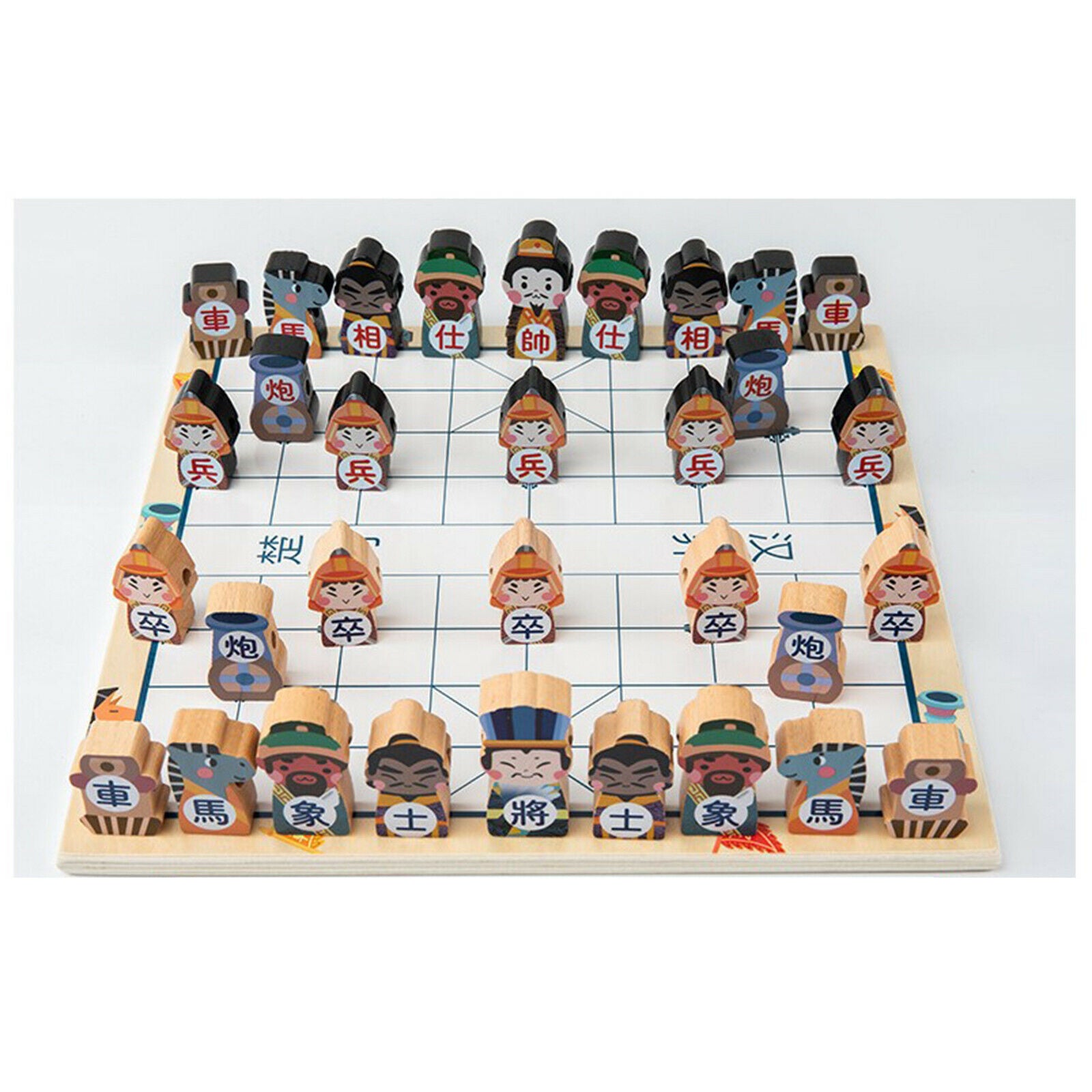 Traditional Chinese Chess Game Romance of The Three Kingdoms Chess Pieces King &