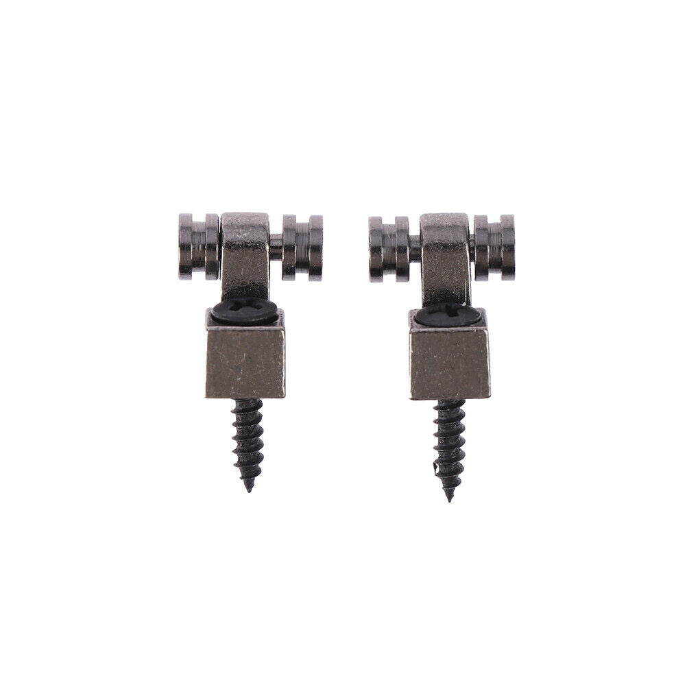2PCS Gun black Roller String Tree Guide Retainer Parts For Electric Guita.l8