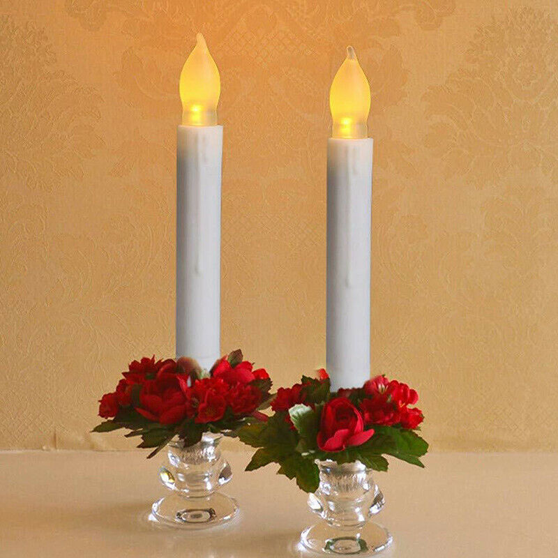 Flameless LED Candles Tealight Night Lights Lamp Battery Operated Wedding De KX