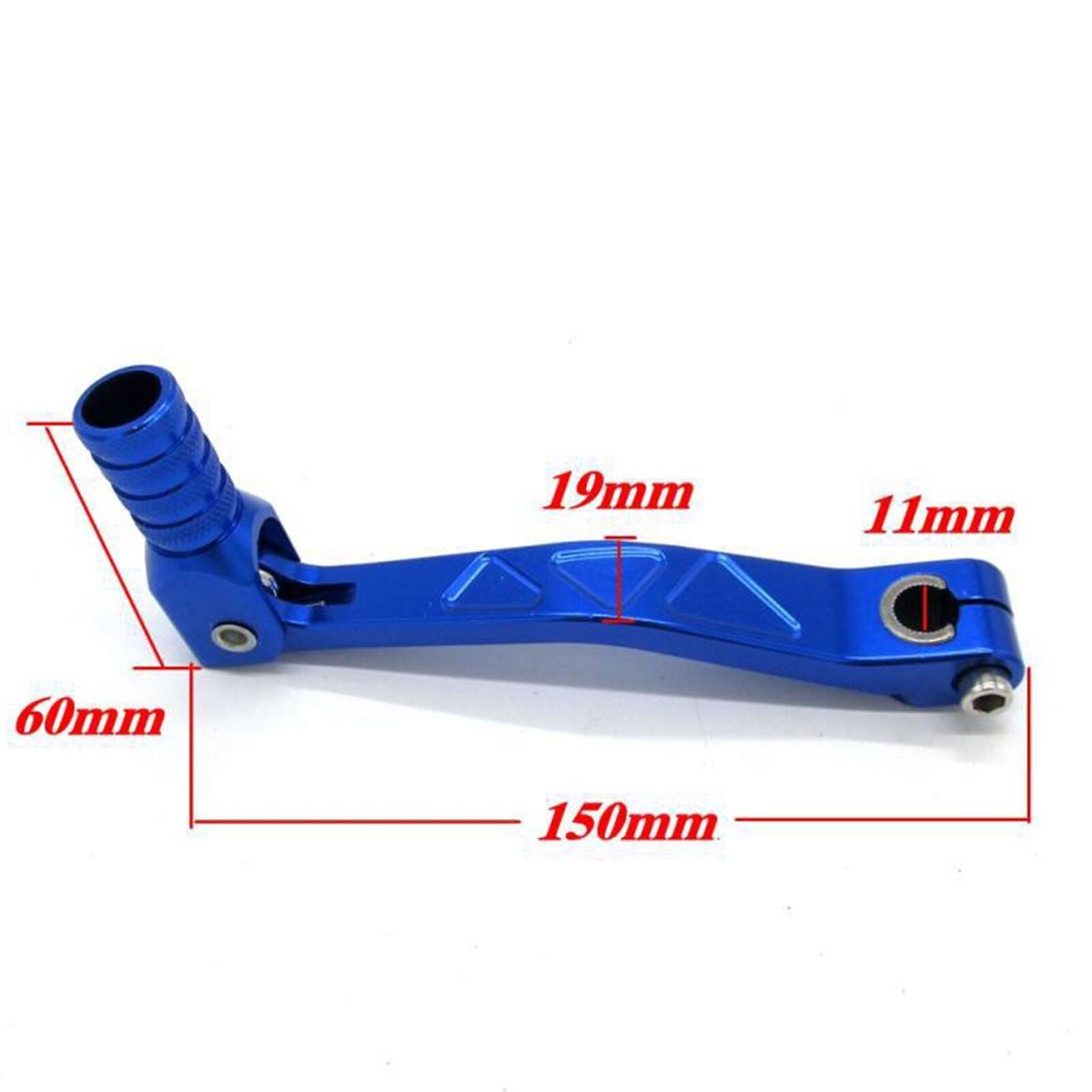 Blue Motorcycle Bike Gear Shift Shifter Lever Aluminum Alloy Universal Fitment