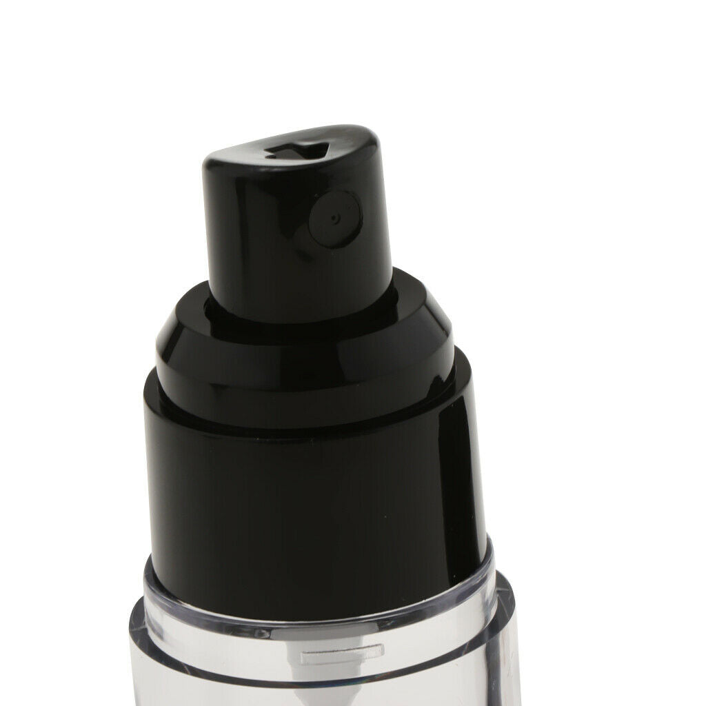 12 Piece Empty Refillable Airless Pump Bottles Travel Atomizer Bottles 30ml