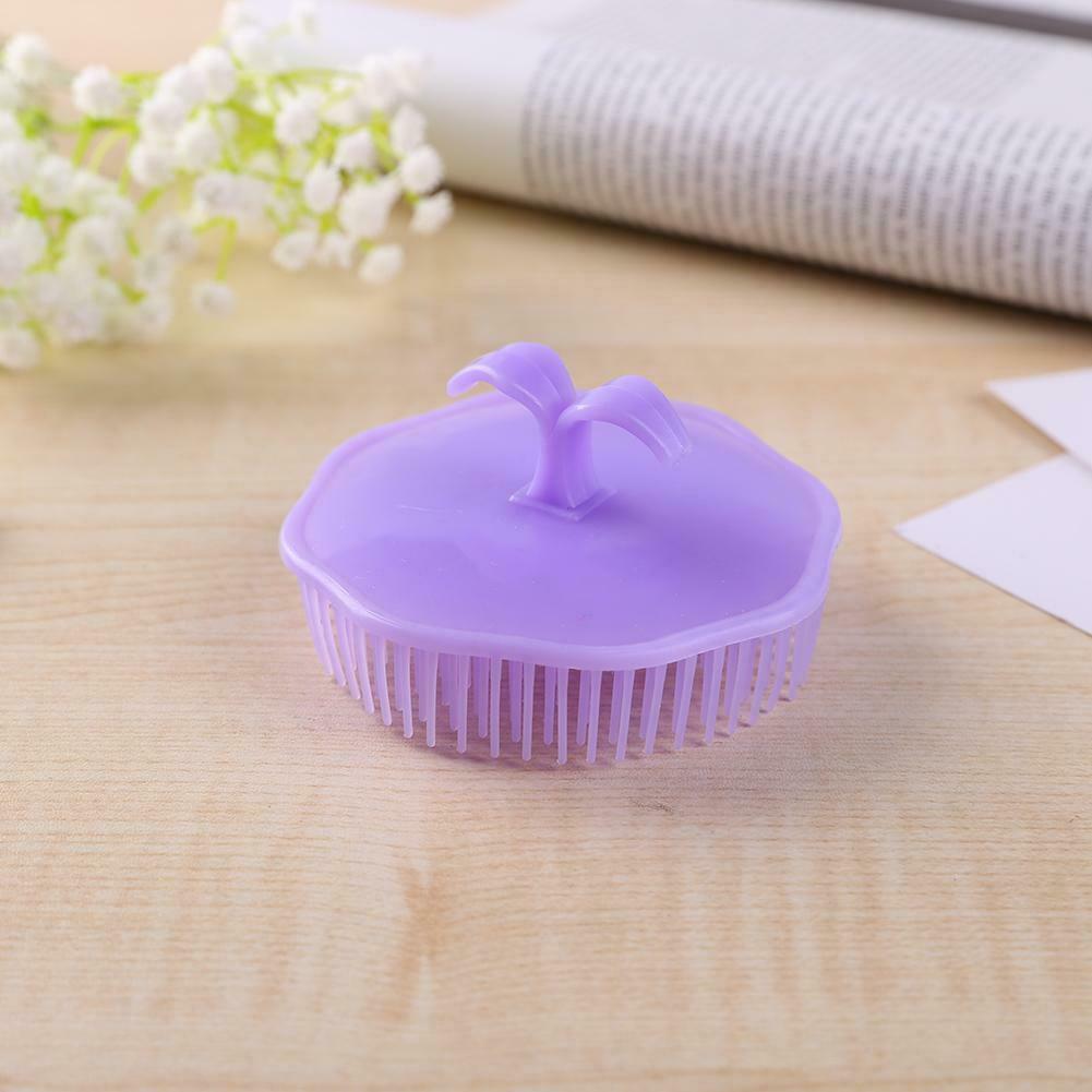 Plastic Head Massage Scalp Shampoo Scalp Washing Hair Massager Brush Comb @