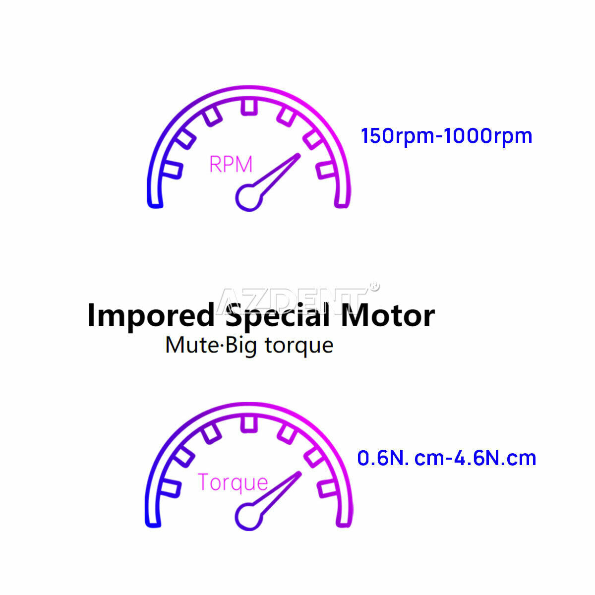 Dental 4.25" Touch Screen Endo Motor 330° rotary contra-angle with Apex Locator