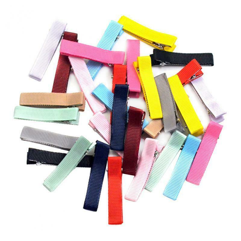 Colorful 30x Hairpins Alligator Headdress DIY Girls Women Baby Hair Pins