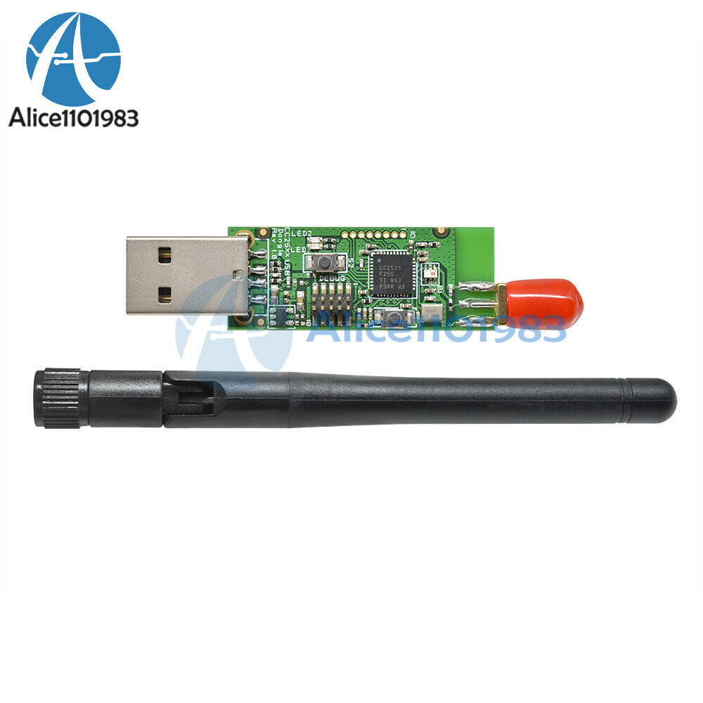 CC2531 Bluetooth 4.0 USB Protocol Analyzer Sniffer Module w/ External Antenna