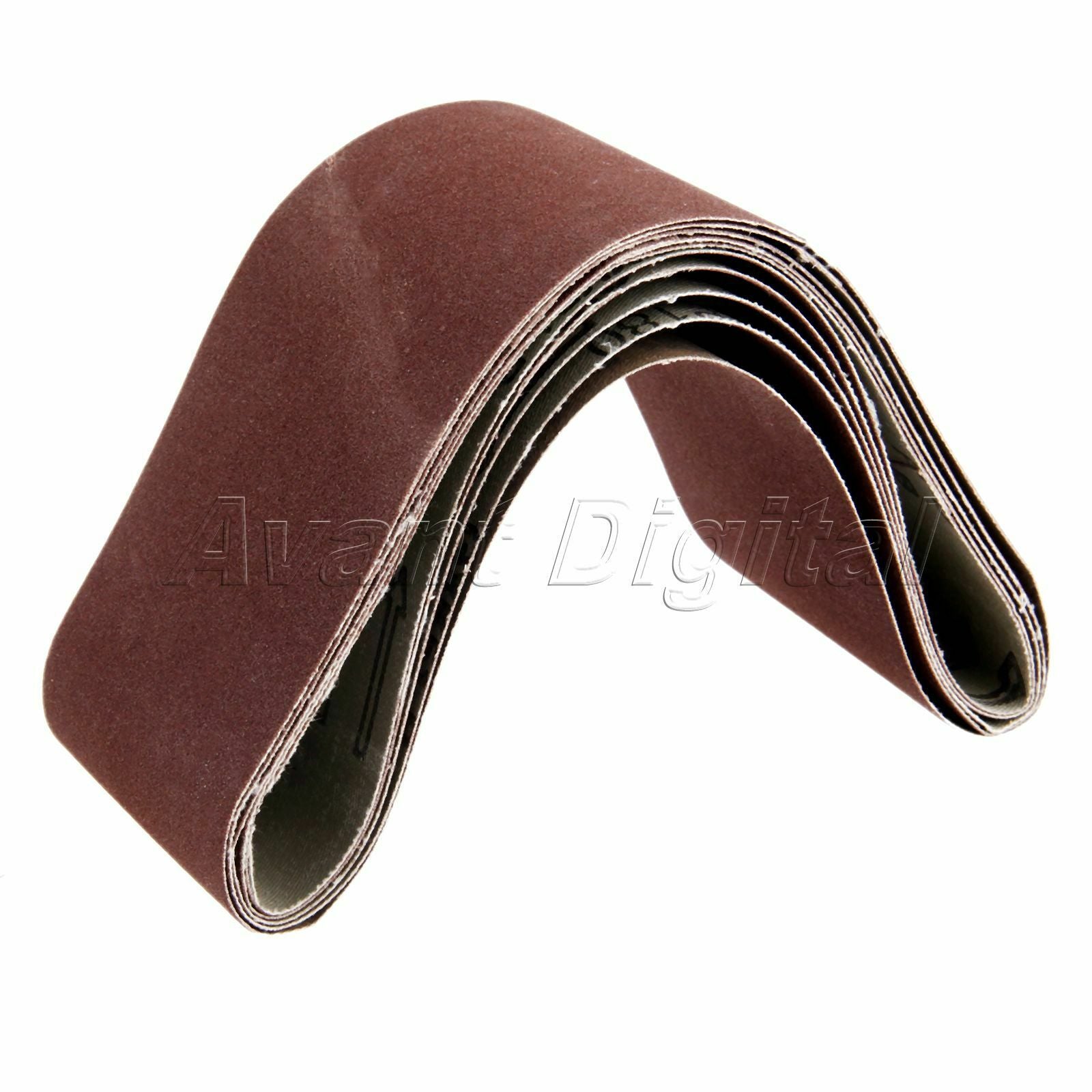 180# Grit Grinding Polishing Sander Belts Abrasive Sharpening Sanding Tool 5pcs