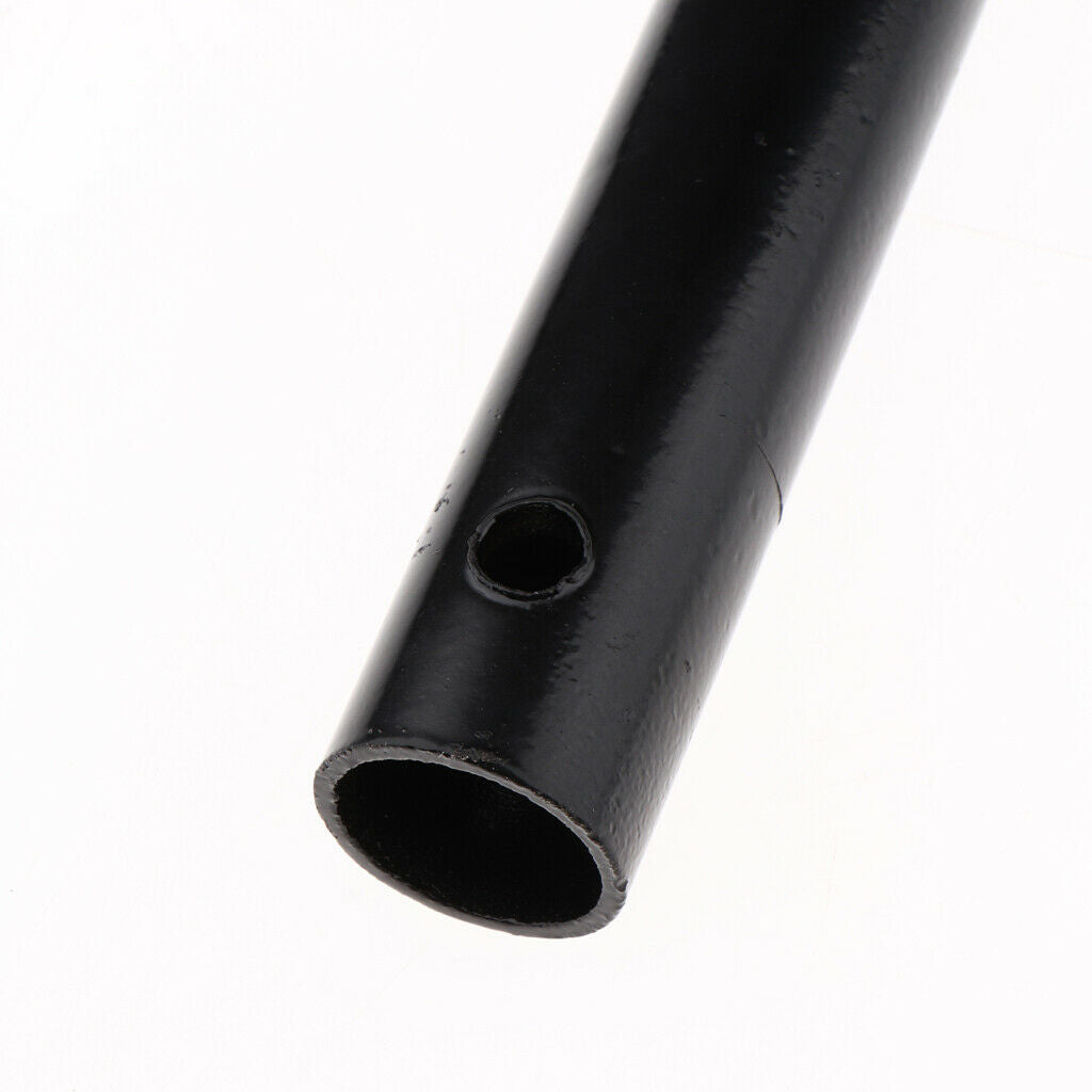 Universal Cafe Racer Seat Frame Flat - 175mm Metal Black