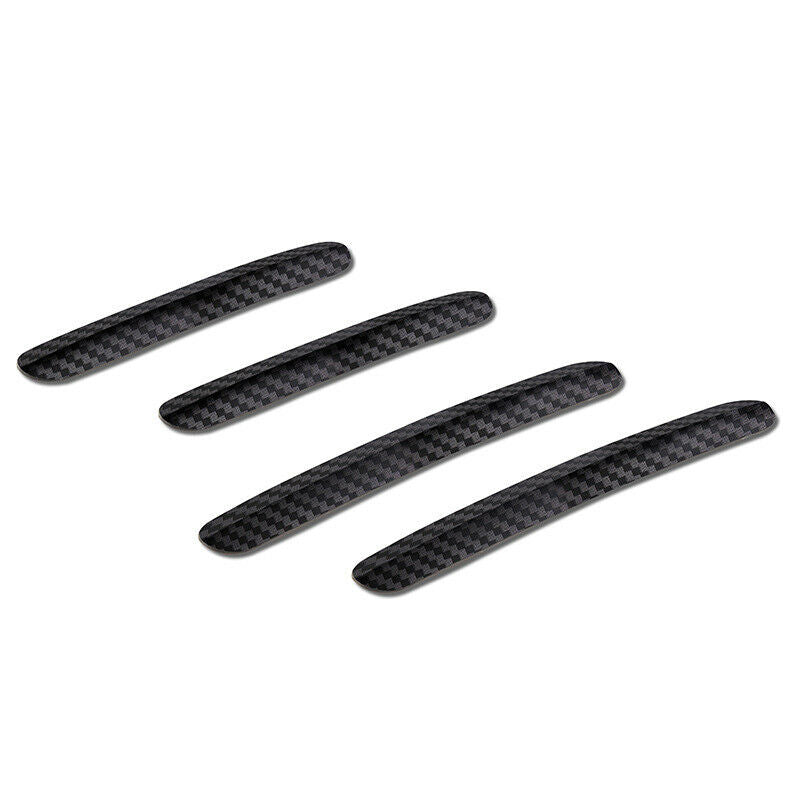 Car Door Edge Anti Scratch Protection Strips Carbon Fiber Bumper Scuff Plate Bar