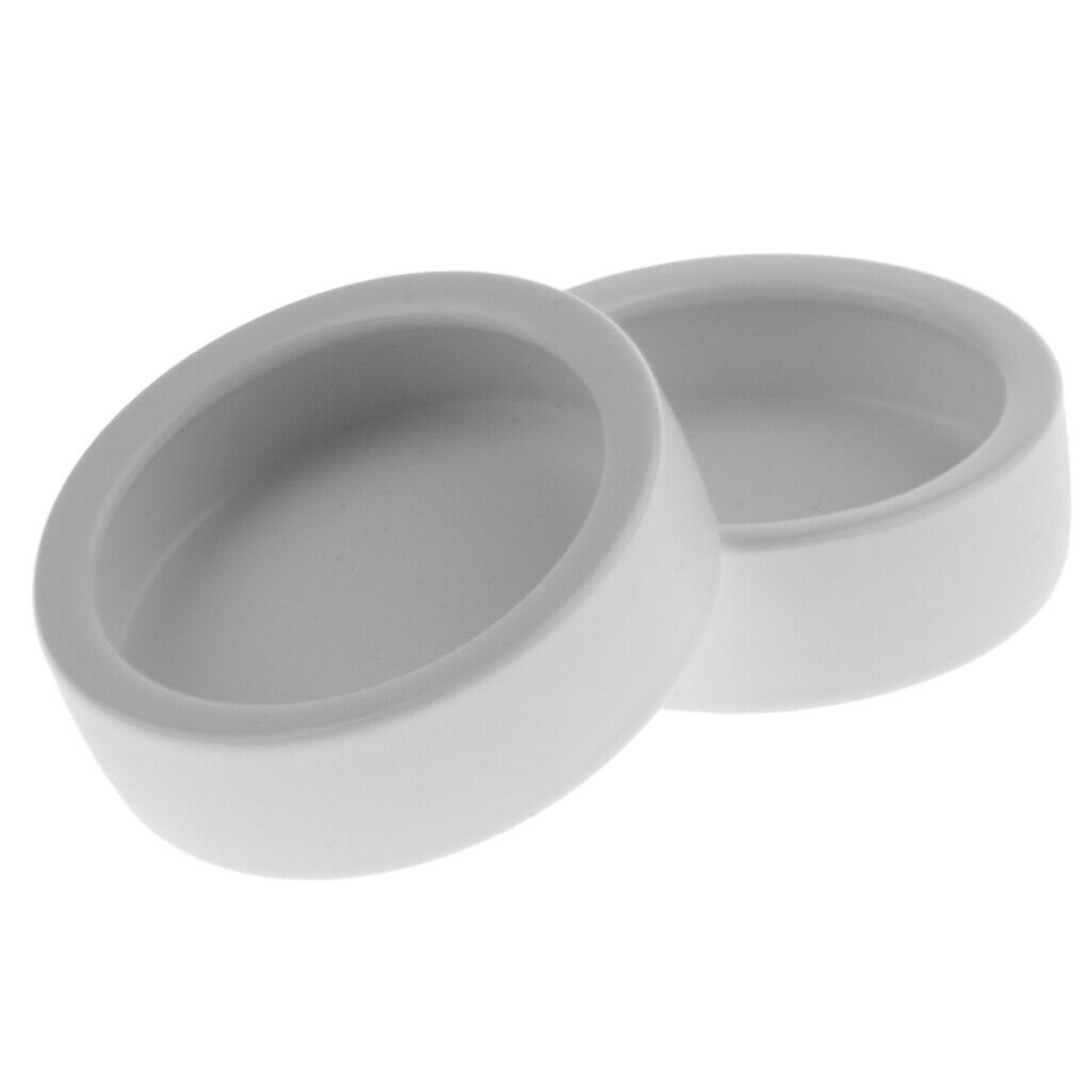 4Pcs Reptile Feeder Ceramics Reptile Lizard Food Bowl Anti-escape