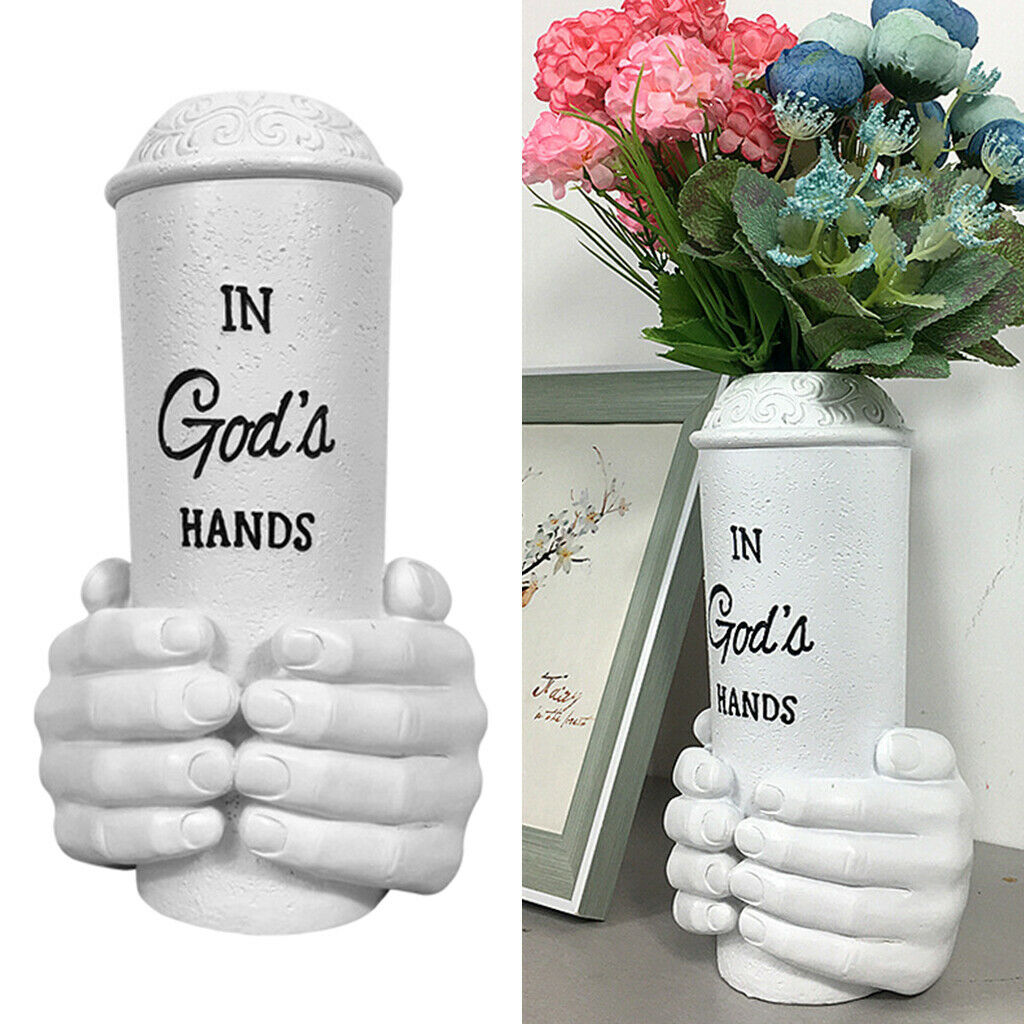 Nordic God's Hand Flower Vase for Home Desk Decoration Flower Arrangement