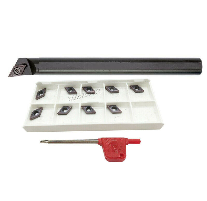 95° S12M-SDXCR07 Internal Lathe Boring Bar Turning Tool+DCMT070204 BP1125 insert