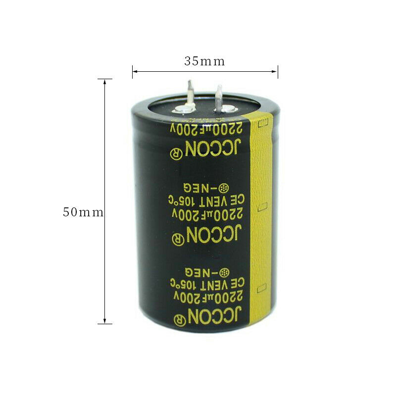 1pcs 200v2200uf Aluminum electrolytic capacitor Inverter welding machine 35x50mm