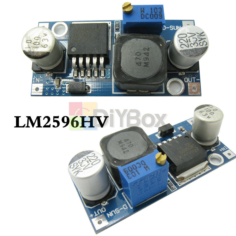 5PCS LM2596HVS LM2596HV DC-DC Adjustable Step Down Buck Converter Power Module