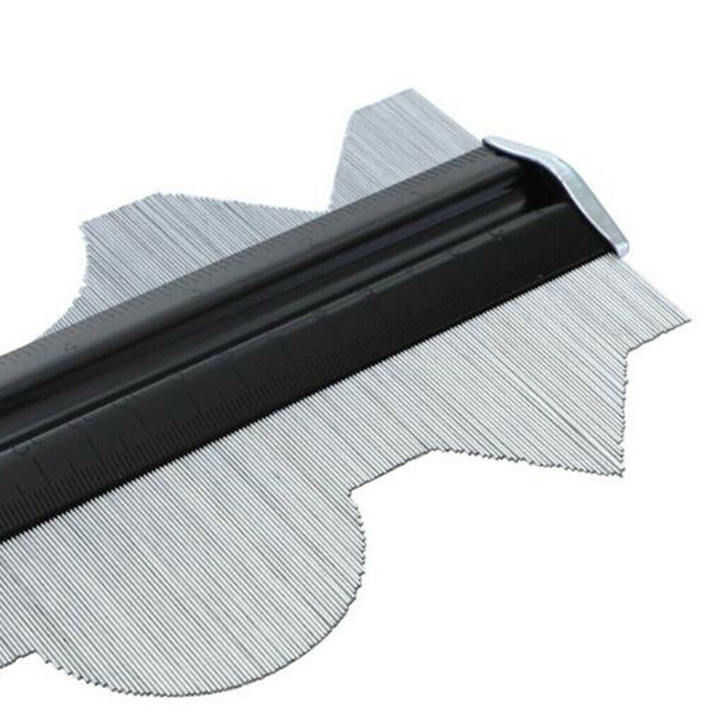 Metal 6 inch Outline Gauge Ruler Duplicator Tiles Flooring Accuracy Shaping
