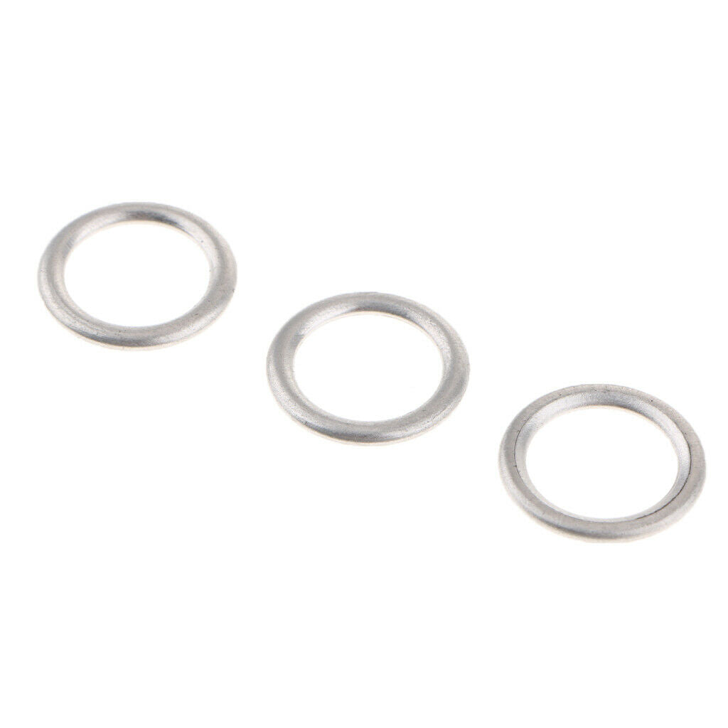 50 Pieces Car Oil Drain Plug O Rings for Audi S4 A4 Q5 VW Touareg