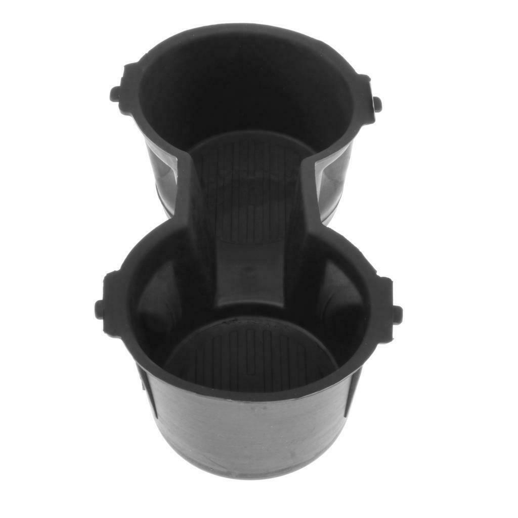 Rubber Cup Holder Insert fits Ford F-150 F-250 F-350 Black Easy Installation