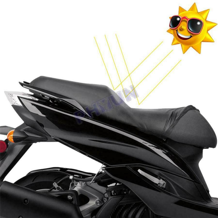 Motorcycle Seat Cover Cushion Black M Size For Motorcycles Scooters Mopeds