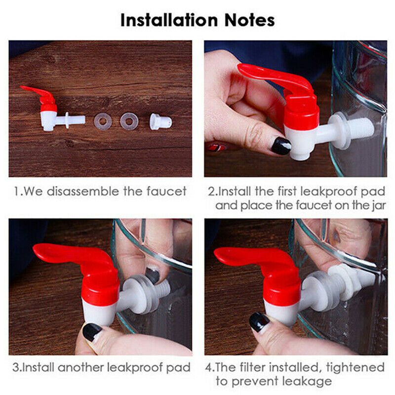 DIY Wine Beer Bottling Home brew Bucket Barrel Plastic Spigot Tap Replacement Qx