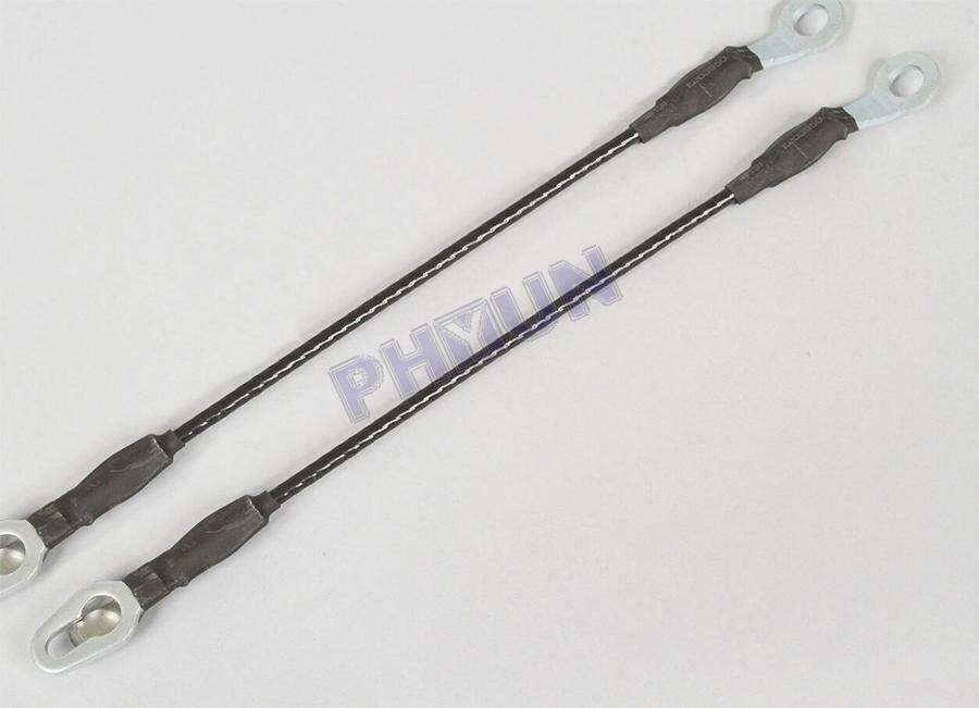 For Chevrolet Silverado GMC Sierra Left & Right Tailgate Hinges Cables Kit 6PCS