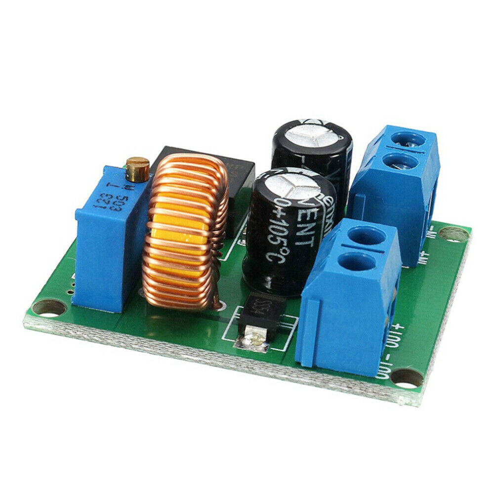 DC-DC Adjustable Boost Module 3V5V12V to 19V24V30V36V High-Power Booster Module