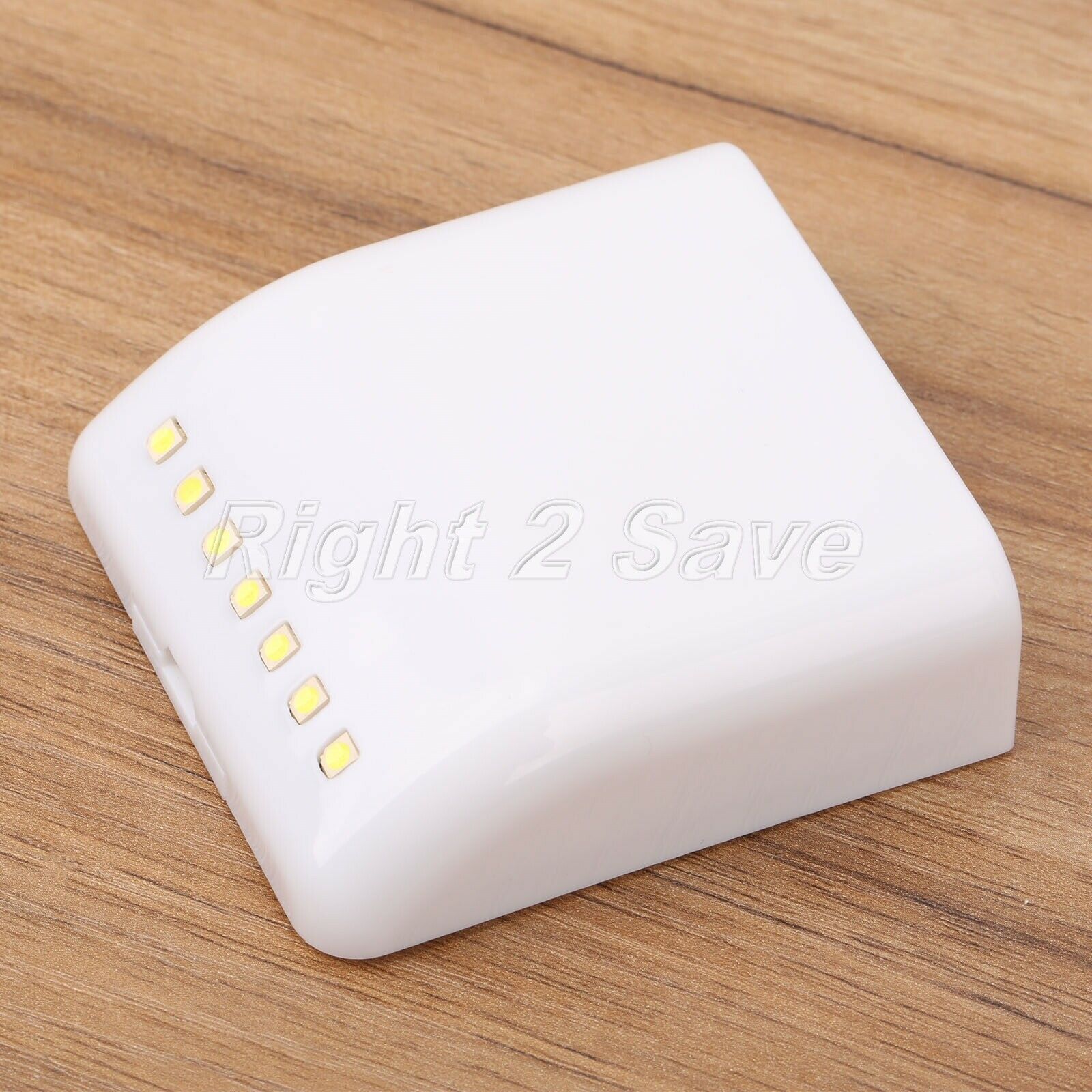 1pc Hinge LED Bedroom Cabinet Cupboard Dresser Wardrobe Furniture Sensor Light