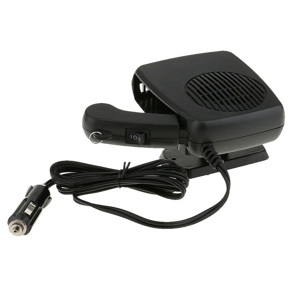 12V Car Premium Heater Dryer Cooler Cooling Fan Defroster Demister Portable