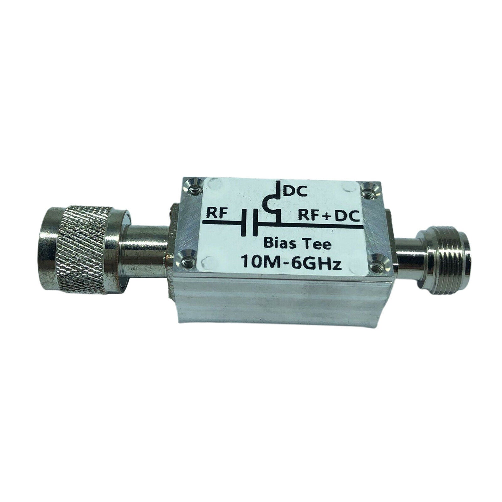 10MHz-6GHz N Head RF Feeder RF Blocker Bias Tee Broadband Radio Amplifier