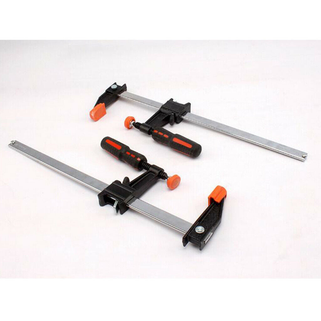 6/12/18-Inch Clutch Style Bar Clamps Iron F-Clamp Woodworking Clamps 6Inch