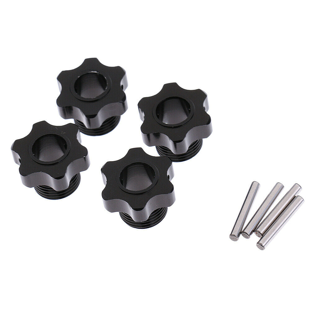4pcs Universal Wheel Hex Hub 17mm Tire Adapter for 1/8 RC Crawler Car Parts