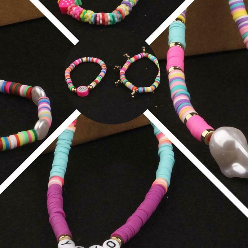 Beads for Jewelry Making Bracelets Necklace Earring DIY Craft Kit Letter Bead