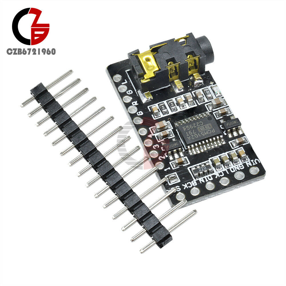 PCM5102 I2S Interface DAC Decoder GY-PCM5102 I2S Player Module For Raspberry Pi