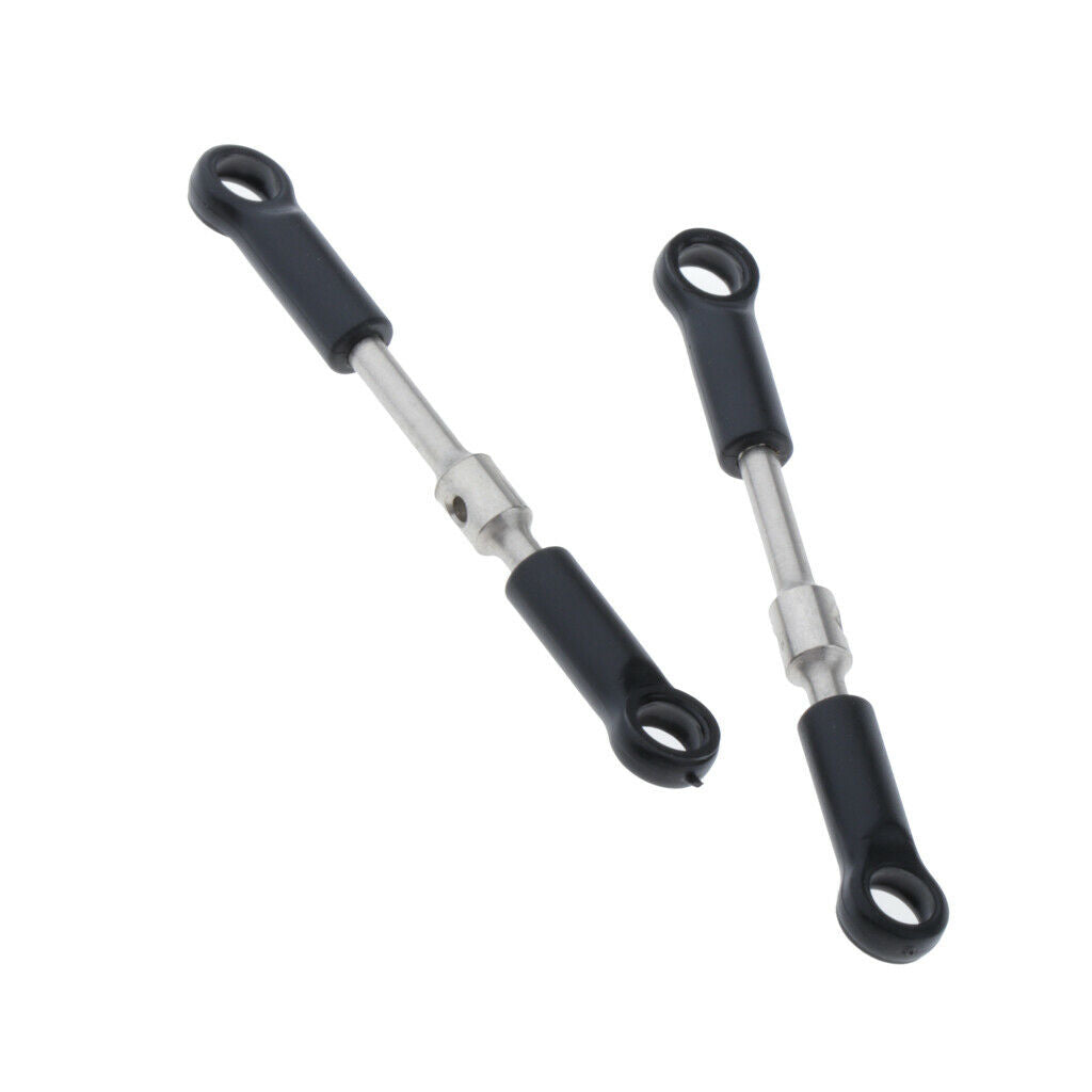 2x RC Car Linkages Pull Rod for Wltoys 144001 1:14 RC Car Truck Accessory