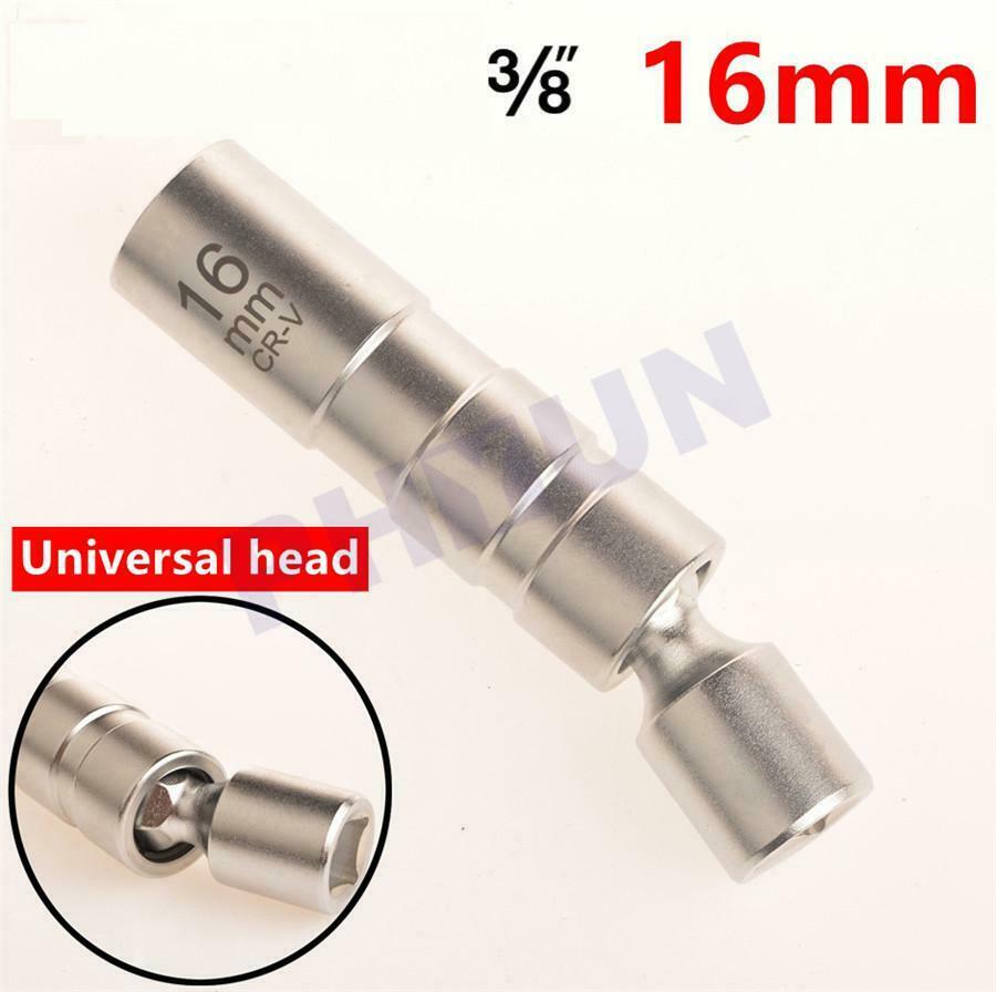 16MM Point Remover Wrench Spark Plug Socket Thin Wall 3/8" Drive For BMW USA
