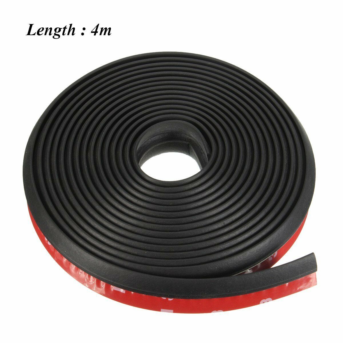 4M 160" Z-shape Auto Car Window Door Rubber Seal Weather Strip Hollow Seal Strip