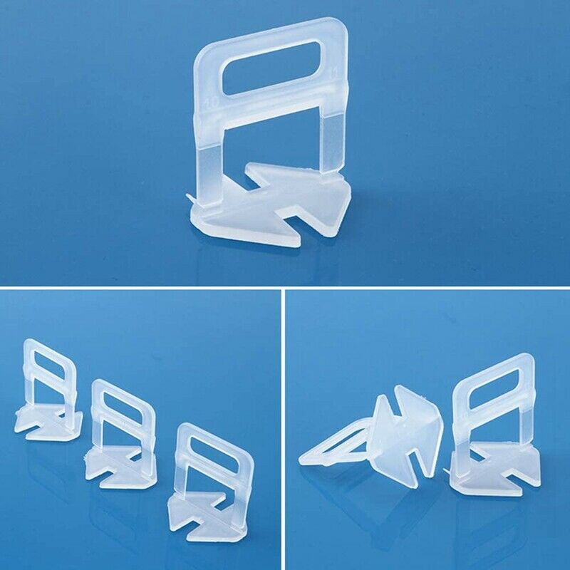 400Pcs Tile Leveling System Clips 1.5mm DIY Tiles Leveler Sps Tile Leveling SyX2
