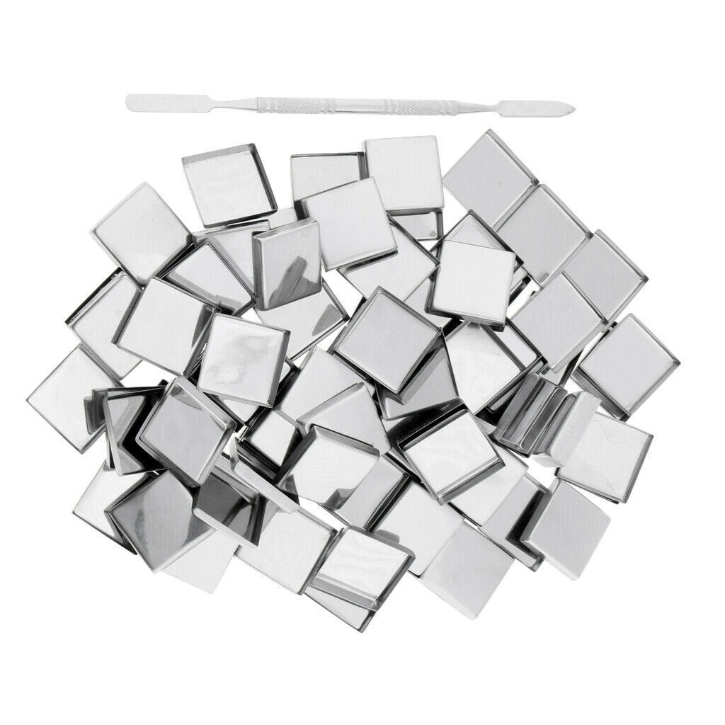 100 Pieces Magnetic DIY Empty Pans Makeup Palette Cosmetic Palette Makeup