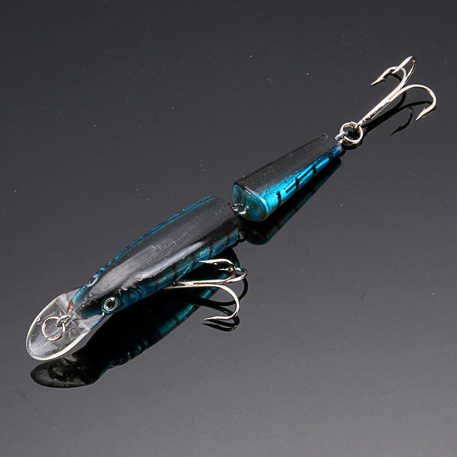 Lots 5pc 10.5cm Fishing Lures Bait Simulate Hard Bait Fishing Trackle & #6 Hook