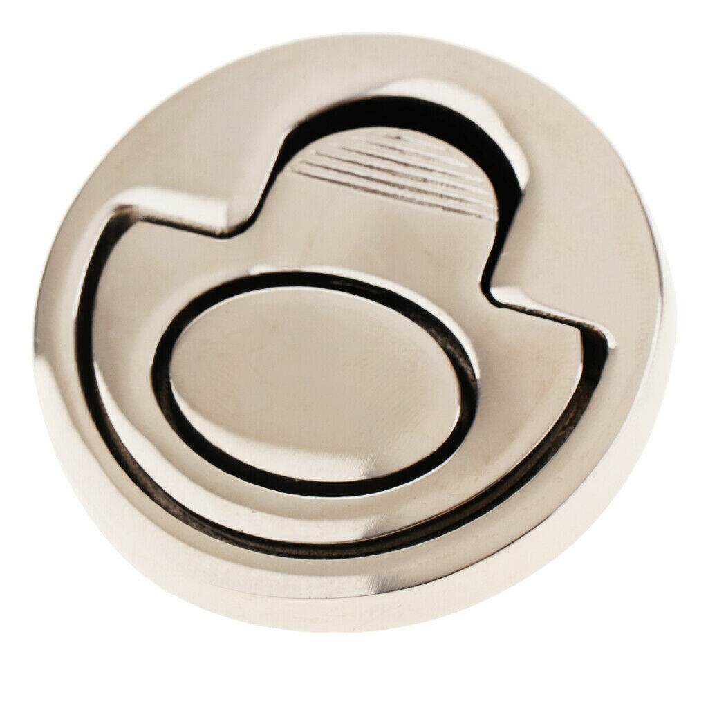 316 S.S. Round Ring Pull w/ Spring Loaded Lift Handle