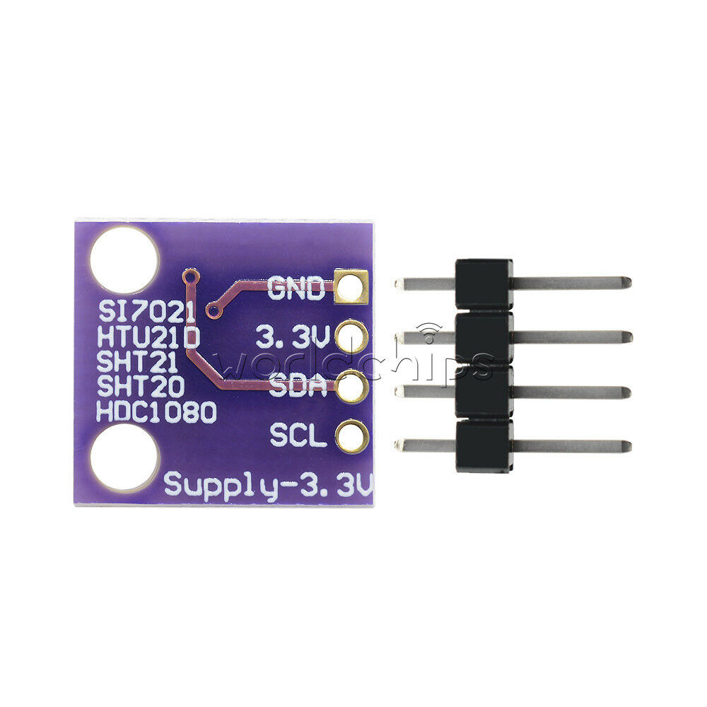 I2C IIC Temperature&Humidity Sensor GY-213V-HTU21D Replace SHT21 SI7021 HDC1080